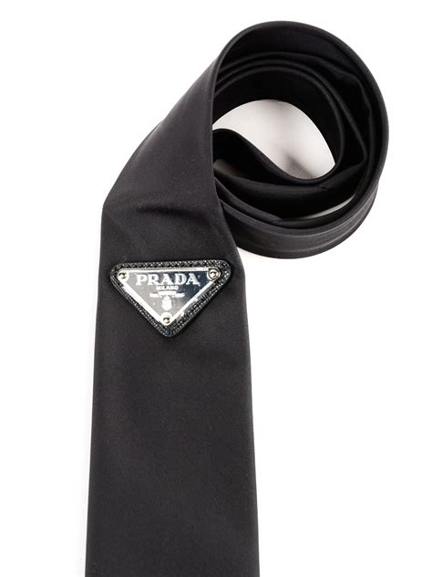 logo plaque prada tie|Prada Ties & Bow Ties .